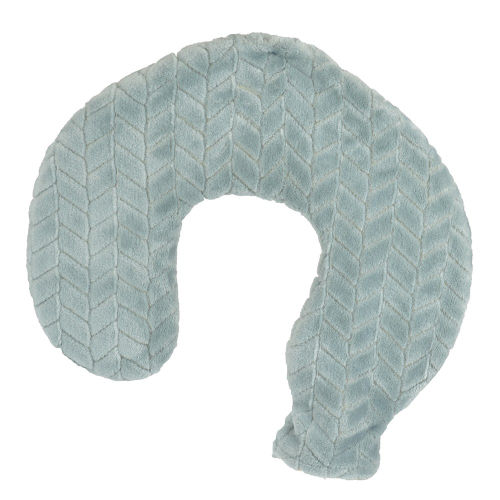 Chevron U-Shaped Neck Hot Water Bottle Grey