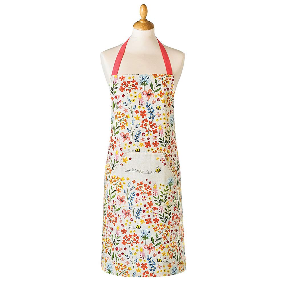 Bee Happy 100% Cotton Apron