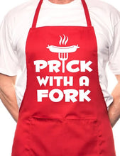 Load image into Gallery viewer, Prick With A Fork Barbeque Apron
