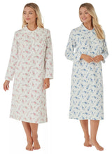 Afbeelding in Gallery-weergave laden, Verity 100% Brushed Cotton Wincyette Nightdress
