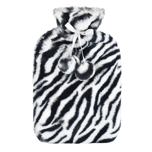 Hot Water Bottle Zebra Print 2 Litre