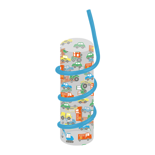 Transport Tumbler with Twirly Straw Pack of 6