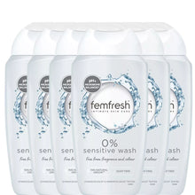 تحميل الصورة إلى عارض المعرض، 6x Femfresh Intimate Soap Free Wash Pure &amp; Fresh 150ml
