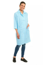 Lade das Bild in den Galerie-Viewer, Norma Gingham Checked Button Overalls 3/4 Sleeves
