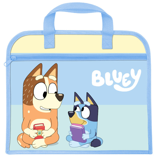 Bluey Zipped Book Bag