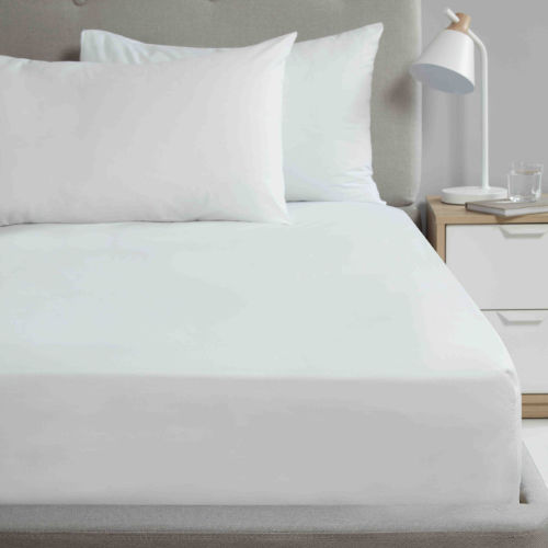 So Soft Micro Fibre Fitted Sheet White