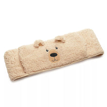 Charger l&#39;image dans la galerie, Bear Embroidered Plush Waist Wrap Hot Water Bottle 1 Litre
