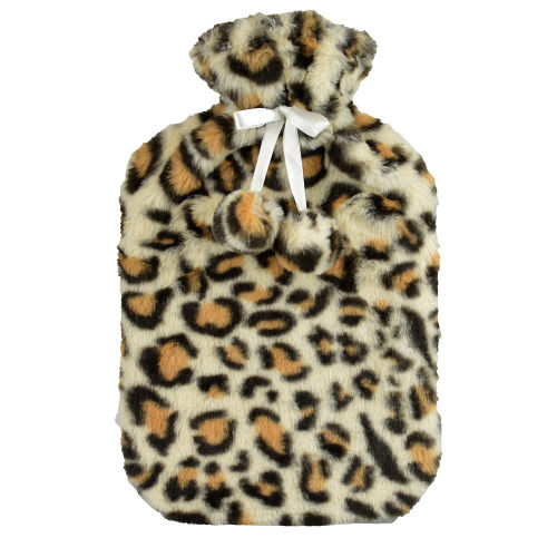 Hot Water Bottle Leopard Print 2 Litre