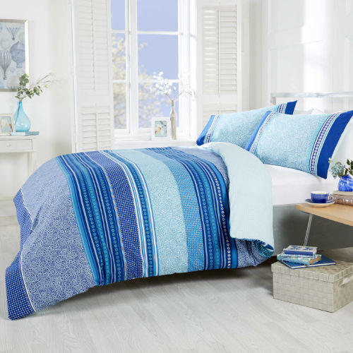 Havana Teal Duvet Cover Bedding Set