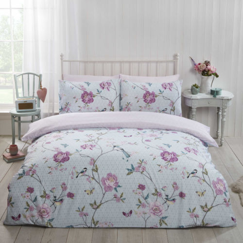 Tranquillity Duvet Cover Bedding Set Duck Egg