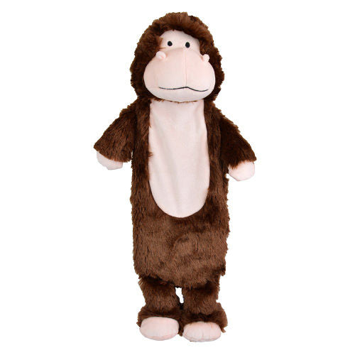 Kids Long Monkey Hot Water Bottle 800ml