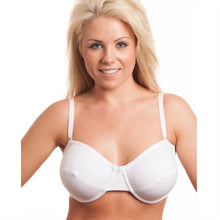 تحميل الصورة إلى عارض المعرض، Gemm Ladies Cotton Underwired Multiway Bra White
