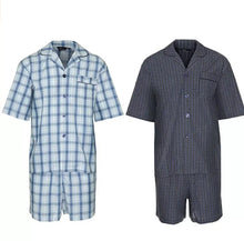 تحميل الصورة إلى عارض المعرض، Champion Mens Poly Cotton Short Pyjama Checked Design
