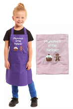 تحميل الصورة إلى عارض المعرض، Mummy&#39;s Little Helper Children&#39;s Apron
