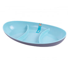 تحميل الصورة إلى عارض المعرض، Bello Two Tone Oval Divided Dish Set of 6
