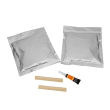 Carica l'immagine nel visualizzatore di Gallery, Bambino Triple Photo Frame &amp; Casting Kit White
