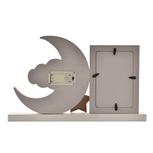 Lade das Bild in den Galerie-Viewer, Bambino Light Up Moon Mantel Plaque Frame
