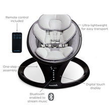 Lade das Bild in den Galerie-Viewer, Munchkin Baby Swing Black
