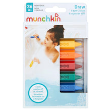 Lade das Bild in den Galerie-Viewer, Munchkin Bath Time Crayons 5Pk
