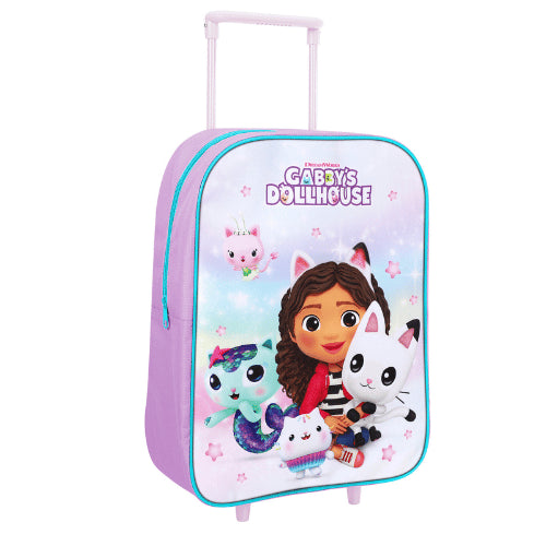 Gabbys Dollshouse Trolley Foldable Wheeled Backpack