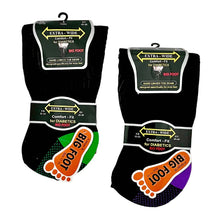 تحميل الصورة إلى عارض المعرض، 12 Pairs Mens Extra Wide Bigfoot Diabetic Non Elastic Oedema Sole Socks UK 11-14
