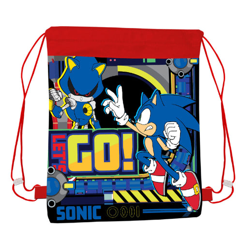 SONIC Character School Sports PE Gym Shoe Trainer Bag