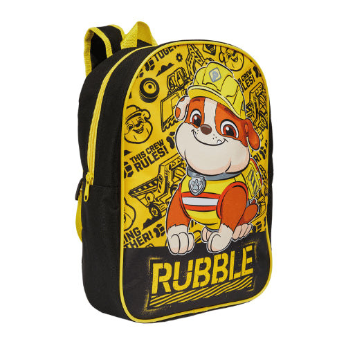 PAW Patrol Rubble Premium Junior School Backpack