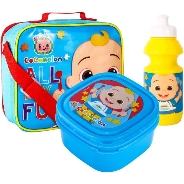 Cocomelon Official 3 Piece Lunch Set