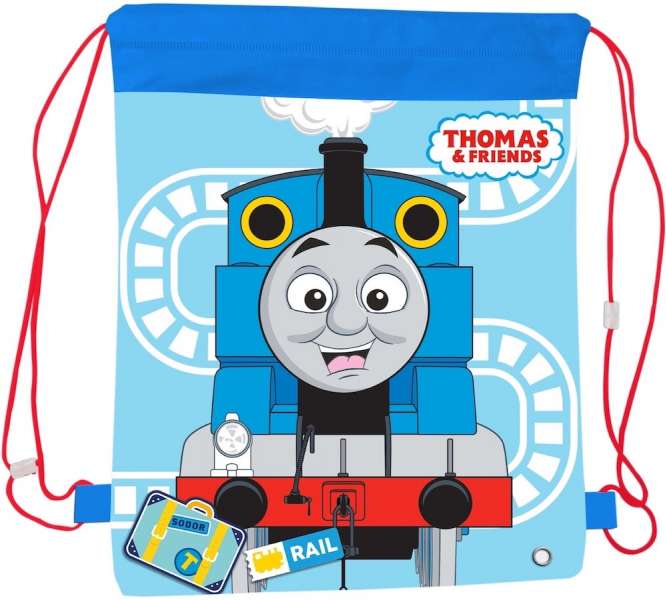 Thomas The Tank Character School Sports PE Gym Shoe Trainer Bag