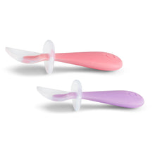 Lade das Bild in den Galerie-Viewer, Munchkin Gentle Scoop Silicone Training Spoons 2Pk

