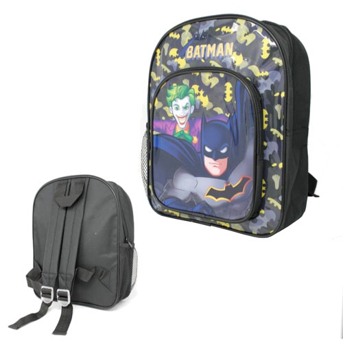 Batman Black Premium Junior School Backpack