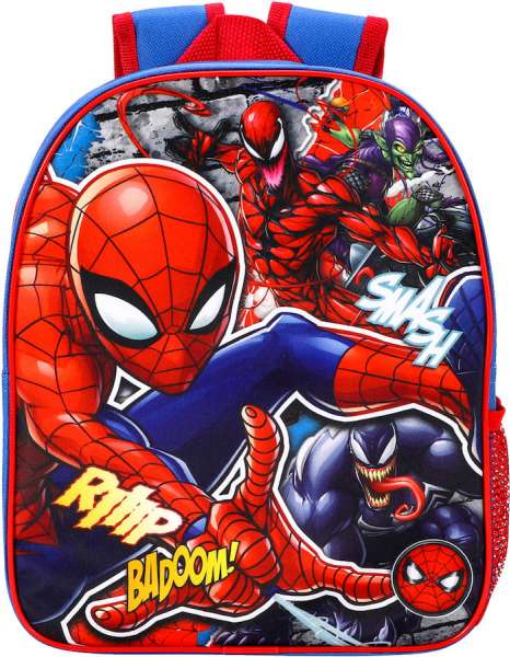 Marvel Spider-Man Kids Premium Fabric School Backpack