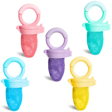 Carica l'immagine nel visualizzatore di Gallery, 4 Pack Munchkin Fresh Food Feeder Assorted
