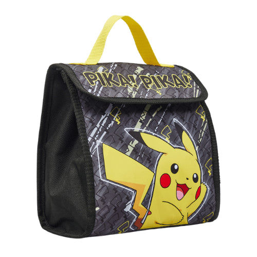 Pokemon Pika Pika Velcro Fold Lunch Bag