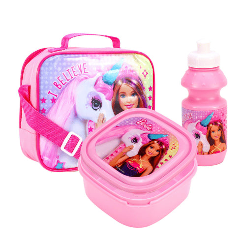 Barbie Official 3 Piece Lunch Set