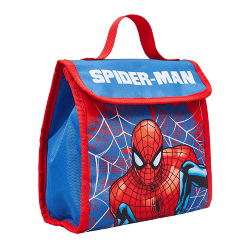 Spiderman Velcro Fold Lunch Bag