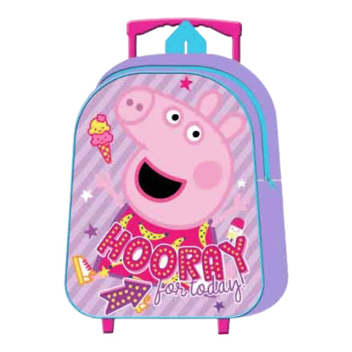 Peppa Pig Foldable Standard Trolley Backpack