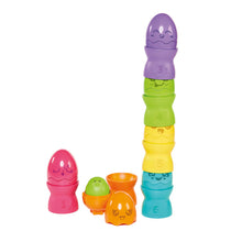 Carica l'immagine nel visualizzatore di Gallery, Tomy Hide &amp; Squeak Egg Stackers
