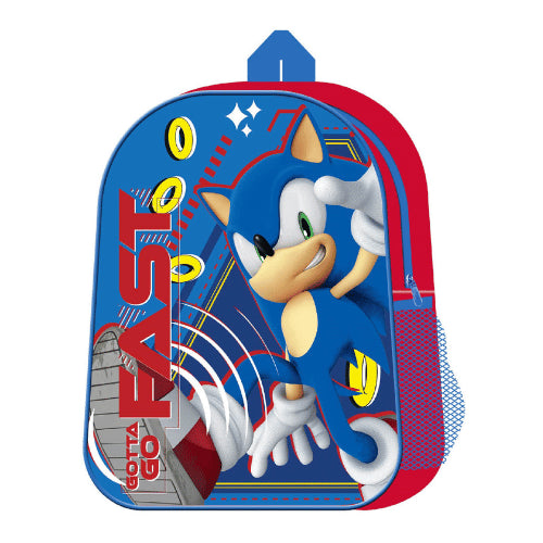 Sonic the Hedgehog Character Premier Junior School Backpack