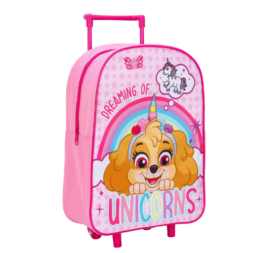 Paw Patrol Skye Unicorn Foldable Standard Trolley Backpack