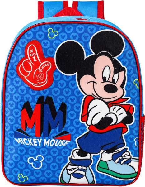 Disney Mickey Mouse Character Premier Junior School Backpack