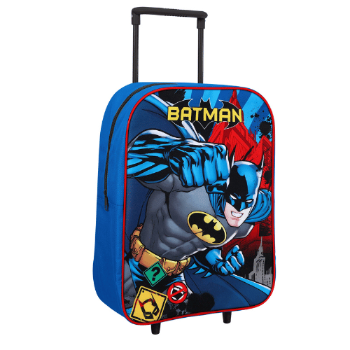 Batman Foldable Wheeled Trolley Backpack