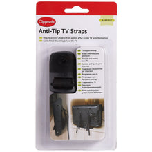 Lade das Bild in den Galerie-Viewer, Clippasafe Home Safety Anti-Tip TV Straps
