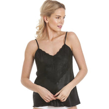 Lade das Bild in den Galerie-Viewer, Ladies Satin Camisole With Lace
