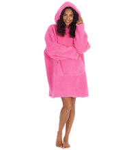 Charger l'image dans la galerie, Ladies Sherpa Fleece Oversized Borg Hoodie
