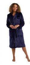 Charger l'image dans la galerie, Ladies Playful Pooch Super Soft Fleece Hooded Gown
