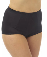 Load image into Gallery viewer, Ladies Medium Control Lace Panel Brief Girdle
