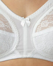 Carica l'immagine nel visualizzatore di Gallery, Marlon Ladies Firm Control Lace Bra White
