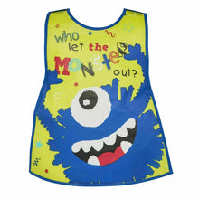 Load image into Gallery viewer, Children&#39;s Little Monster Wipe Clean Tabard
