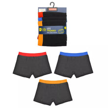 Afbeelding in Gallery-weergave laden, 3 Pack Boys Coloured Waistband Trunks Tom Frank
